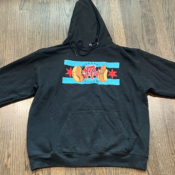 Barstool Sports - Champion Black Hoodie (Large) - Picture 2 of 4
